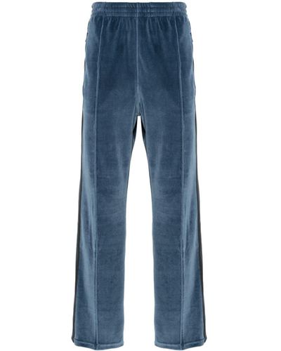Needles Pantalones de chándal con cinturilla elástica - Azul