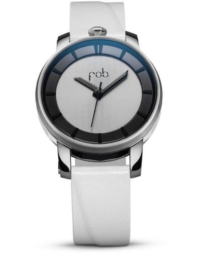 FOB PARIS Reloj R360 Glass de 36 mm - Gris