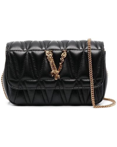 Versace Mini sac Virtus - Noir