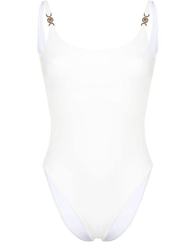 Versace Medusa '95' Badeanzug - Weiß