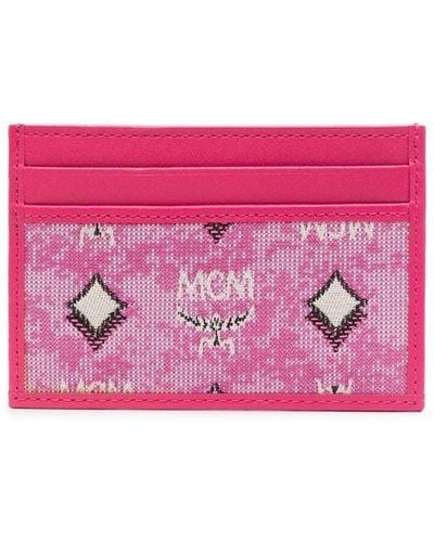 MCM カードケース - ピンク