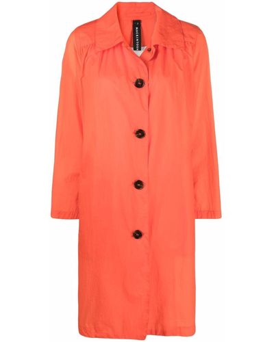Mackintosh Hana Lightweight Coat - Orange
