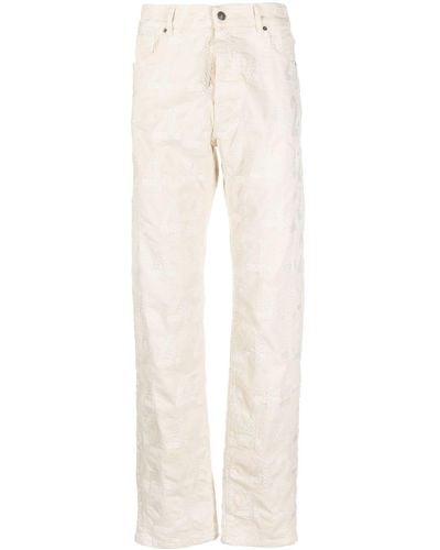 Herren Bleached Jeans