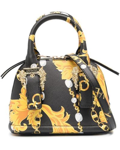 Versace Jeans Couture Chain Couture Shopper Met Print - Metallic