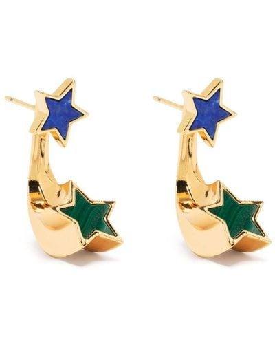 Zimmermann Star-detail Gold-tone Earrings - Metallic