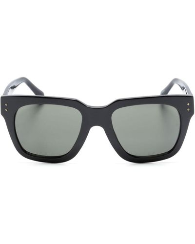 Linda Farrow The Max D-frame Sunglasses - Gray