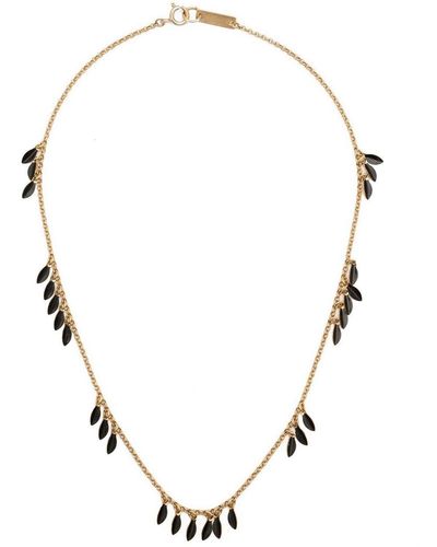 Isabel Marant Embellished Chain-link Necklace - Metallic