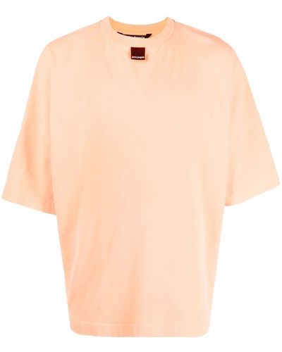 Palm Angels ロゴ Tシャツ - オレンジ