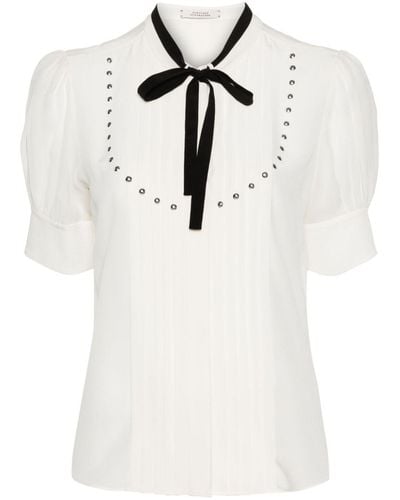 Dorothee Schumacher Beauty Pleated Shirt - White