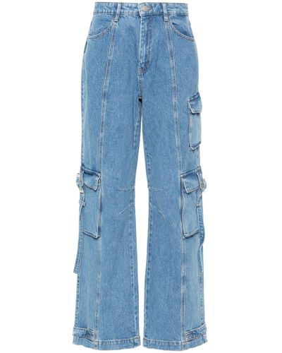 Gestuz ZoyGZ Jeans mit aufgesetzten Taschen - Blau