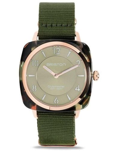 Briston Reloj Clubmaster Chic de 36mm - Verde