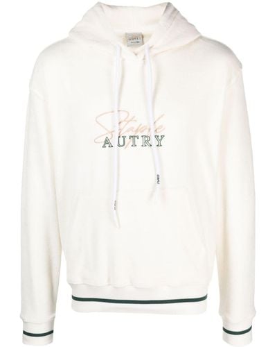 Autry X Jeff Staple Logo-embroidered Hoodie - White