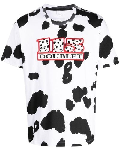 Doublet T-shirt x Onefifteen - Bianco
