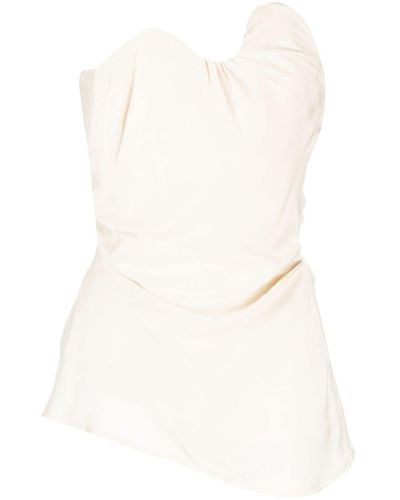 Rachel Gilbert Nash Strapless Top - White