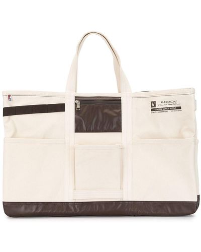 AS2OV Borsa tote Alberton - Bianco