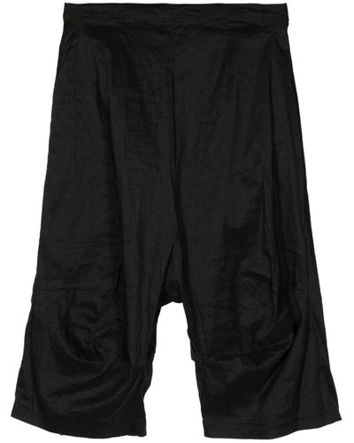 Rundholz Drop-crotch Shorts - Black