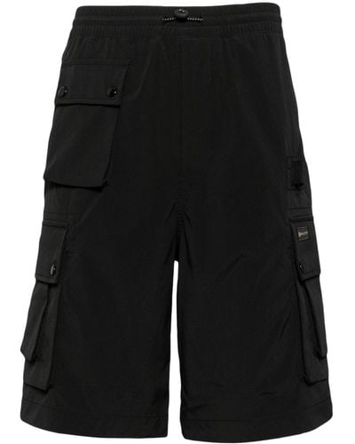 Belstaff Drawstring-waist Cargo Shorts - Black