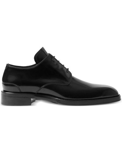 Burberry Derby-Schuhe aus Lackleder - Schwarz