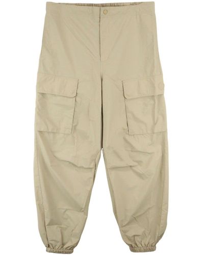 Save The Duck Puffed Cargo Trousers - Natural