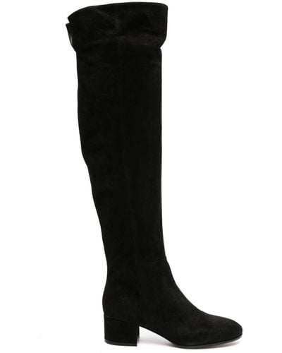 Gianvito Rossi Rolling Mid 50mm Knee-high Boots - Black