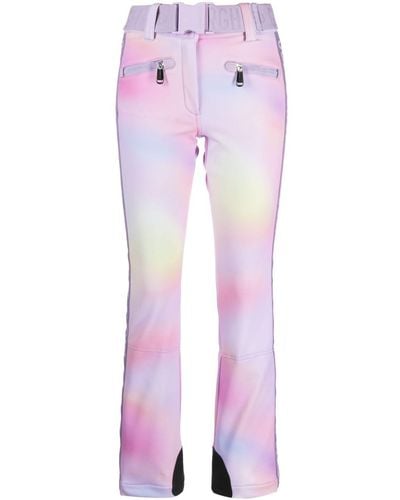 Goldbergh Pantalones de esquí Supernova con estampado gráfico - Rosa