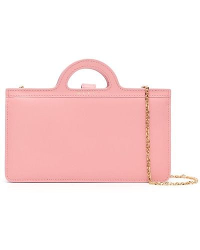 Marni Tropicalia Long Leather Wallet - Pink