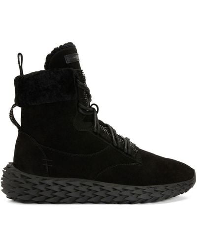 Giuseppe Zanotti Urchin High-top Sneaker Boots - Black
