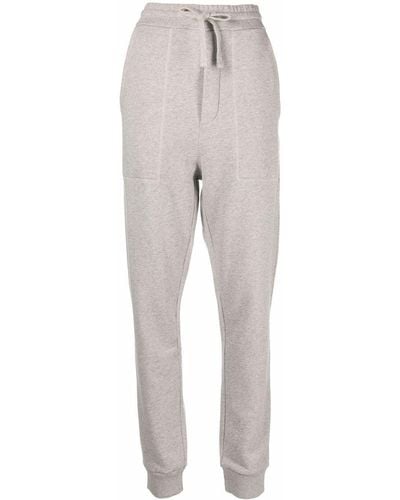 Nanushka Organic Cotton Track Trousers - Grey