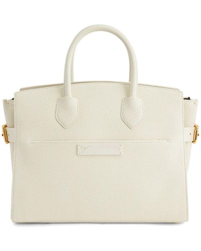 Giuseppe Zanotti - Authenticated Handbag - Leather White Plain for Women, Very Good Condition
