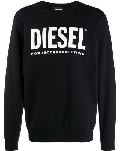 DIESEL ロゴ セーター - ブラック