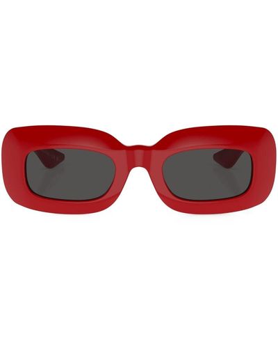 Oliver Peoples 1966c Rectangle-frame Sunglasses - Red