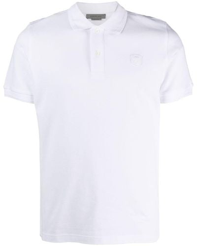 Corneliani Short-sleeve Cotton Polo Shirt - White