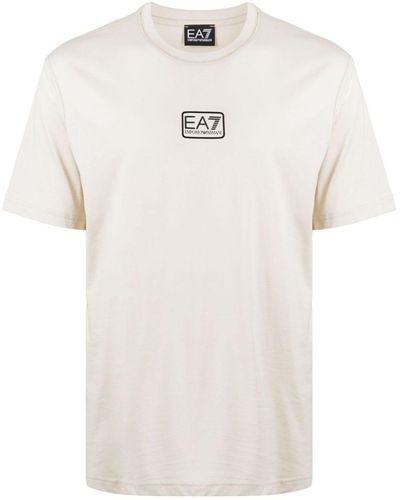 EA7 ロゴ Tシャツ - ホワイト