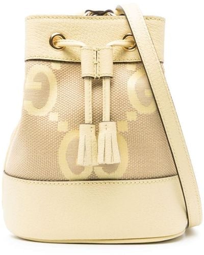 Gucci Small Ophidia Bucket Bag - Metallic