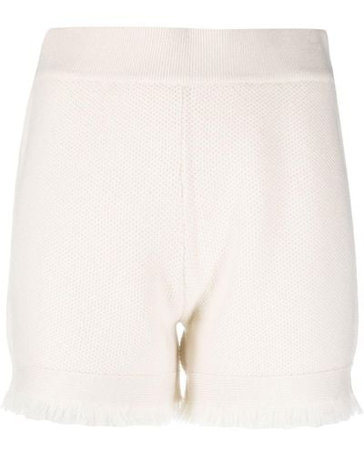 Lisa Yang Cashmere Knitted Shorts - Natural