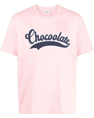 Chocoolate Camiseta con motivo gráfico - Rosa