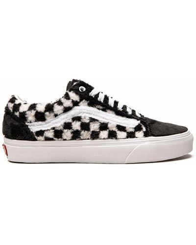 Vans Old Skool "sherpa Checkerboard" Sneakers - Black