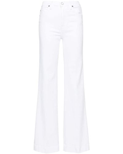 7 For All Mankind Flared Jeans - Wit