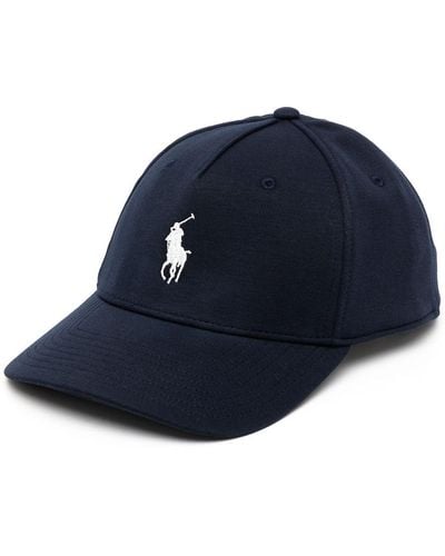 Polo Ralph Lauren Logo-embroidered Cap - Blue