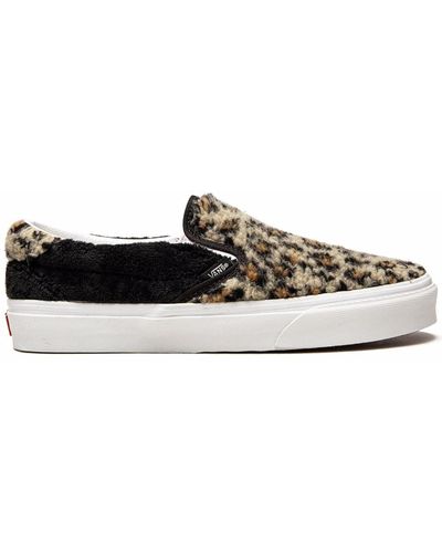 Vans Slip-on 59 Sherpa "leopard" Sneakers - Black