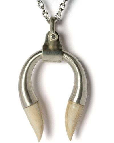 Parts Of 4 Hathor Pendant Necklace - Metallic