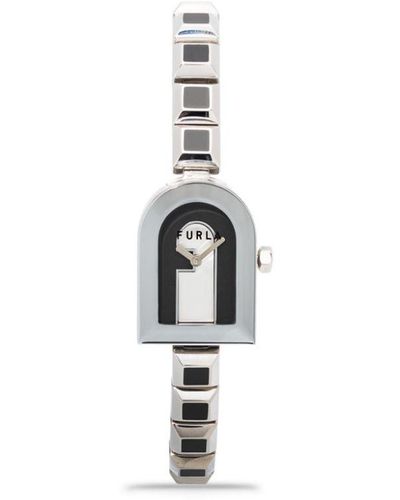 Furla Reloj Arch Case de 20 mm - Blanco