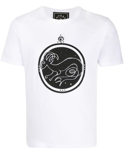 10 Corso Como T-shirt con stampa Capricorn - Bianco