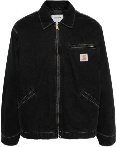 Carhartt Og Detroit Denim Jacket - Black