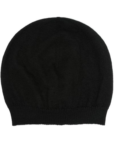 Rick Owens Lido Beanie aus Kaschmir - Schwarz