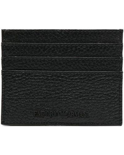 Emporio Armani カードケース - ブラック