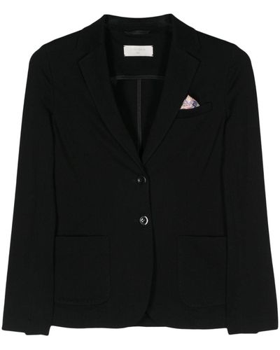 Circolo 1901 Pocket-square Blazer - Black