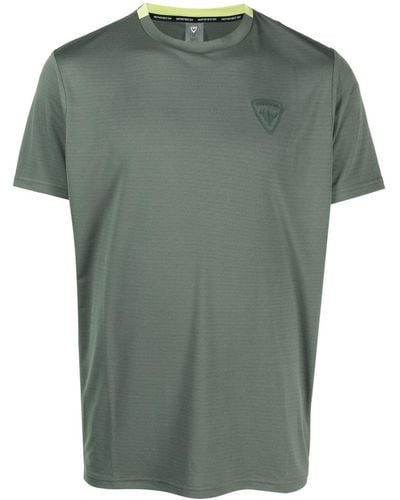 Rossignol T-Shirt mit Logo-Patch - Grün