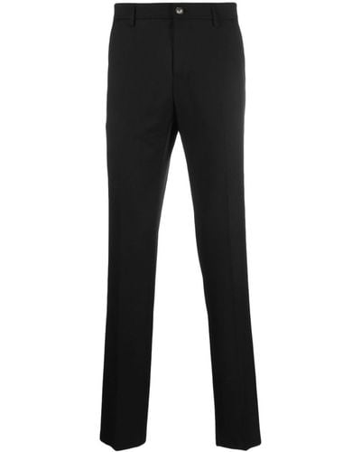 Patrizia Pepe Straight-leg Tailored Trousers - Black