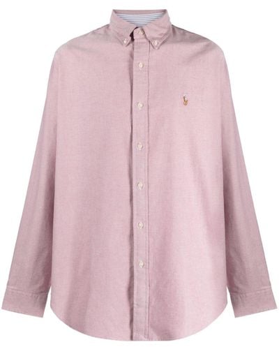 Polo Ralph Lauren Katoenen Overhemd - Roze